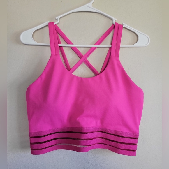 Curves and Combatboots Other - Curves and Combat Boots Stappy Sports Bra | Hot Pink, Size Large